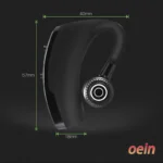 Single digital display wireless bluetooth headset general business noise reduction 5.0 bluetooth headset with microphone headset - Image 6
