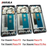 Housing Middle Frame LCD Bezel Plate Panel Chassis For Xiaomi Poco F3 F4 F5 Pro Front Frame Housing Bezel Repair Parts
