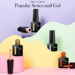 MEET ACROSS 7ml Pink Series Gel Nail Polish Glitter Colorful Summer Spring Semi-Permanent Nail Art Gel Varnish Nails Manicure - Image 5