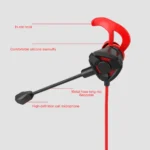 OLAF 3.5mm Wired Headphones Gaming Headset Bass Stereo Gamer Earphones Noise Cancelling Earbuds With Dual Mic In-ear Handfree - Image 6