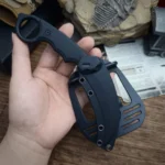 LCM66 scorpion claw knife outdoor camping jungle survival battle karambit Fixed blade hunting knives Snorkel knife Toothed edge - Image 6