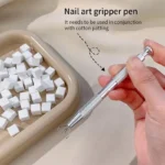 50Pcs Square Nail Art Sponge Set Gradient Nail Brushes Gel Polish Design Nail Sponge Grab Pen Manicure Supplies 229w - Image 3