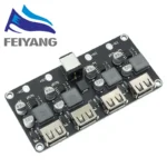 USB QC3.0 QC2.0 USB DC-DC Buck Converter Charging Step Down Module 6-32V 9V 12V 24V to Fast Quick Charger Circuit Board 5V - Image 5