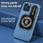 1Pcs Mobile Phone Cooling Plate Compatible Magnetic/ Back-clip Radiator Universal Mini Game Cooler Expand Area Radiating Sticker - Image 4