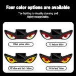 Monster Eye Antenna Flash Light Solar Car Decoration Demon Light Universal Roof Anti-Rear-End Demon Eye Modification - Image 6