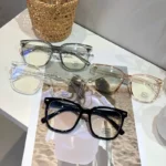 Vintage Transparent Computer Glasses Frame Women Men Anti Blue Light Square Eyewear Blocking Glasses Optical Spectacle Eyeglass - Image 6