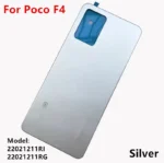 F 4 Battery Back Cover For Xiaomi POCO F4 Rear Housing Door Case Replace Repair Spare Parts + Camera Lens 22021211RG 22021211RI - Image 6