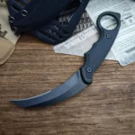 LCM66 scorpion claw knife outdoor camping jungle survival battle karambit Fixed blade hunting knives Snorkel knife Toothed edge - Image 3