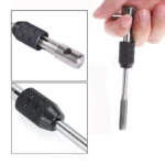 T-Handle Wrench M3 M4 M5 M6 M8 Hand Tap Reamer Thread Tapping Tool Set Adjustable Machine Screw Thread Tapping Drill Bit - Image 5