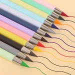 Eternal Inkless Color Pencils 12PCS Never Need Sharpening 12 Vibrant Colors Reusable for Sketching Drawing School Supplies - Image 2