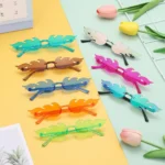 Streetwear Cosplay Eyewear Party Sunglasses for Women Sun Glasses Flame Sunglasses Flame Shaped