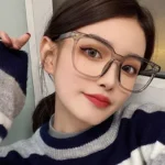 Vintage Transparent Computer Glasses Frame Women Men Anti Blue Light Square Eyewear Blocking Glasses Optical Spectacle Eyeglass - Image 3