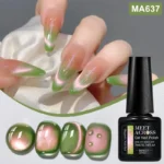 Fruit Cat Magnetic Gel Nail Polish Glass Beads Effect Gardient Glitter Semi Permanent Soak Off UV Gel Varnish Manicure Nail Art - Image 3