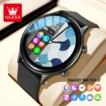 OLEVS 8204 Smart Watch Original Fashion IP67 Waterproof Sports Fitness Tracker Health Bluetooth Call Men and Women Smartwatch