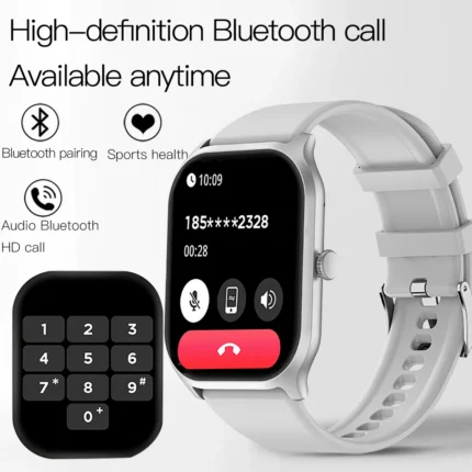 OLEVS 8205 Smart Watch Fashion Original 2.01Inch Touch Screen IP68 Waterproof Sports Bluetooth Smartwatch Compatible Android iOS