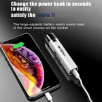 USB Rechargeable LED Flashlight 2 IN 1 9990000LM Super Bright Mini Led Torch & Power Bank for Outdoor Riding Camping Hunting - Image 3