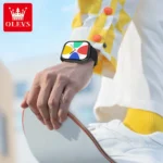 OLEVS 8206 Smart Watch Original Brand 2.01 Inch Full Touch Screen Sports Fitness Bluetooth Smartwatch Compatible Android iOS - Image 2