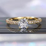 Classic Wedding Band Finger Ring for Female 925 Sterling Silver High Class AAA Zircon Stones Charming Party Jewellery - Image 3