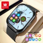 OLEVS 8206 Smart Watch Original Brand 2.01 Inch Full Touch Screen Sports Fitness Bluetooth Smartwatch Compatible Android iOS