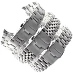 316L Solid Stainless Steel Strap for Seiko SKX009 Jubilee Bracelet Curved End Men Watch Accessory 18mm 19mm 20mm 21mm 22mm 24mm - Image 2