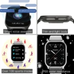 OLEVS 8205 Smart Watch Fashion Original 2.01Inch Touch Screen IP68 Waterproof Sports Bluetooth Smartwatch Compatible Android iOS - Image 5