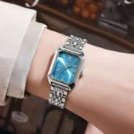 Top Brand Simple Square Quartz Watches Women Luxury Stainless Steel Strap Wristwatch Student Clock Gifts Dropshipping Relojes - Image 3