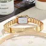 Top Brand Simple Square Quartz Watches Women Luxury Stainless Steel Strap Wristwatch Student Clock Gifts Dropshipping Relojes - Image 5