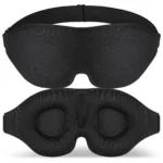 Eye Mask for Sleeping 3D Contoured Cup Blindfold Concave Molded Night Sleep Mask Block Out Light with Women Men - Image 5