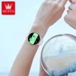 OLEVS 8204 Smart Watch Original Fashion IP67 Waterproof Sports Fitness Tracker Health Bluetooth Call Men and Women Smartwatch - Image 3