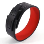 Weightlifting Belt Cowhide Leather Lever Buckle Waist Support Powerlifting Strong Pull Squat Deadlift Gym Training Powerlifters - Image 2