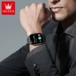 OLEVS 8205 Smart Watch Fashion Original 2.01Inch Touch Screen IP68 Waterproof Sports Bluetooth Smartwatch Compatible Android iOS - Image 3