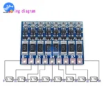 BMS 3S 4S 5S 6S 7S 8S 18650 Lithium Battery Charger Protection Board Power Bank Balancer Li-ion Lipo PCB Protection Circuit - Image 4