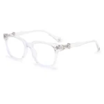 Classic 3Pcs Square Anti Blue Light Glasses For Men And Women Black & Transparent Frame Unisex Computer Wearing Women Glasses - Image 6
