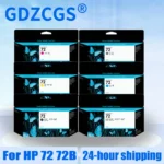Original New For HP 72 72B Ink Cartridge For HP Designjet T610 T620 T770 T790 T795 for HP72 T1100 T1120 T1200 T1300 T2300 3WX06A