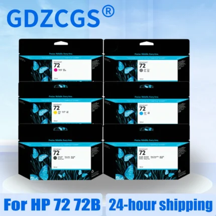 Original New For HP 72 72B Ink Cartridge For HP Designjet T610 T620 T770 T790 T795 for HP72 T1100 T1120 T1200 T1300 T2300 3WX06A