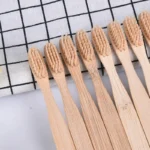 10pcs/oral Health Low Carbon Environmental Protection Bamboo Charcoal Toothbrush