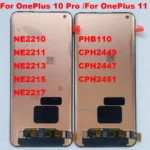 6.7" Original Amoled Tested For OnePlus 10 Pro NE2210 LCD Display Screen+Touch Panel Digitizer For OnePlus 11 1+10Pro 1+11 Frame - Image 2