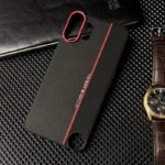 For Nothing CMF Phone 2 Pro Case Fashion PU Plain Leather Colored Splicing Ultra-thin Cover for Nothing CMF Phone2 Pro